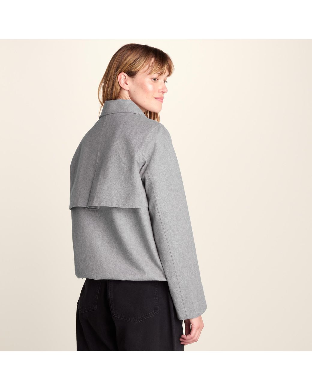 TOG24 Blue Robyn Waterproof Short Trench Coat