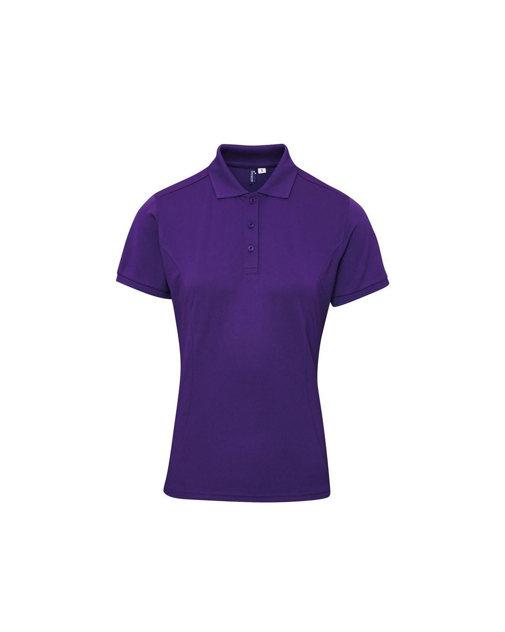 PREMIER Purple Ladies Coolchecker Plus Polo Shirt