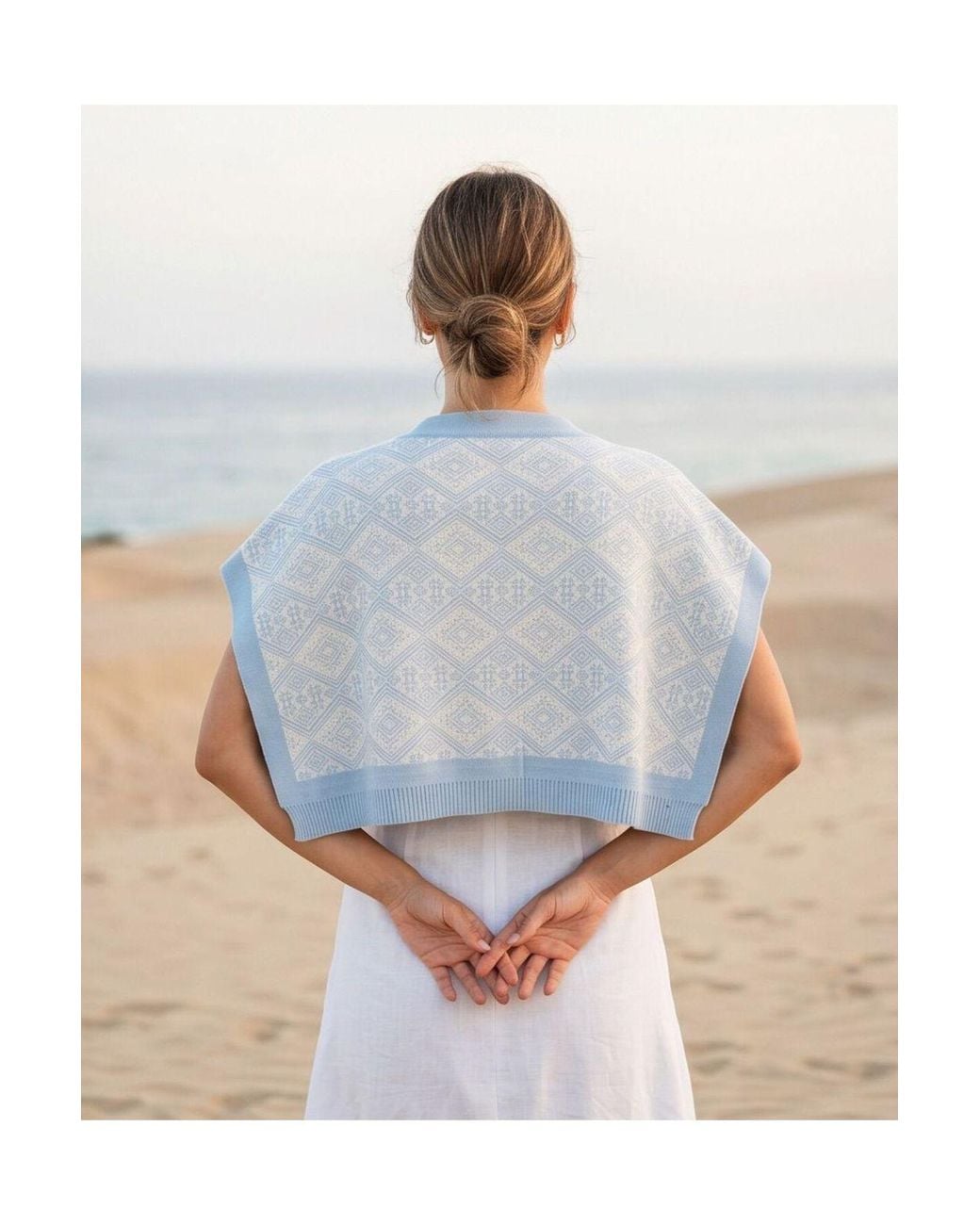 RYVAN Blue Scarf