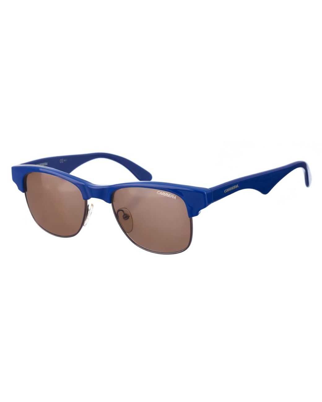 Carrera Blue Ca-6009 Oval Shape Acetate Sunglasses For