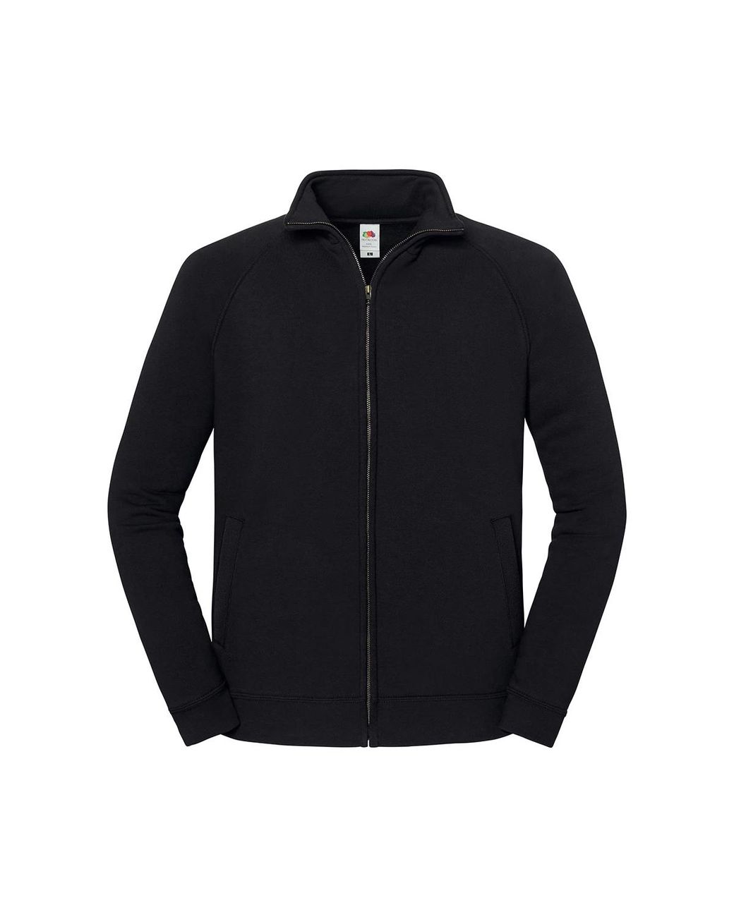 Fruit Of The Loom Black Adult Sweat Jacket