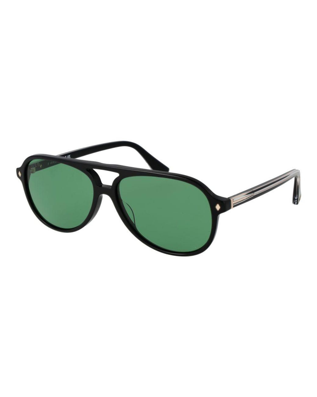 Web Green Acetate Sunglasses for men