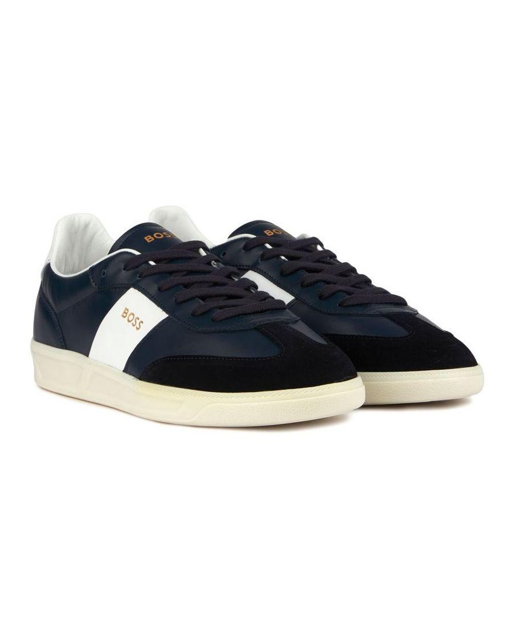 Boss Blue Brandon Tenn Trainers for men