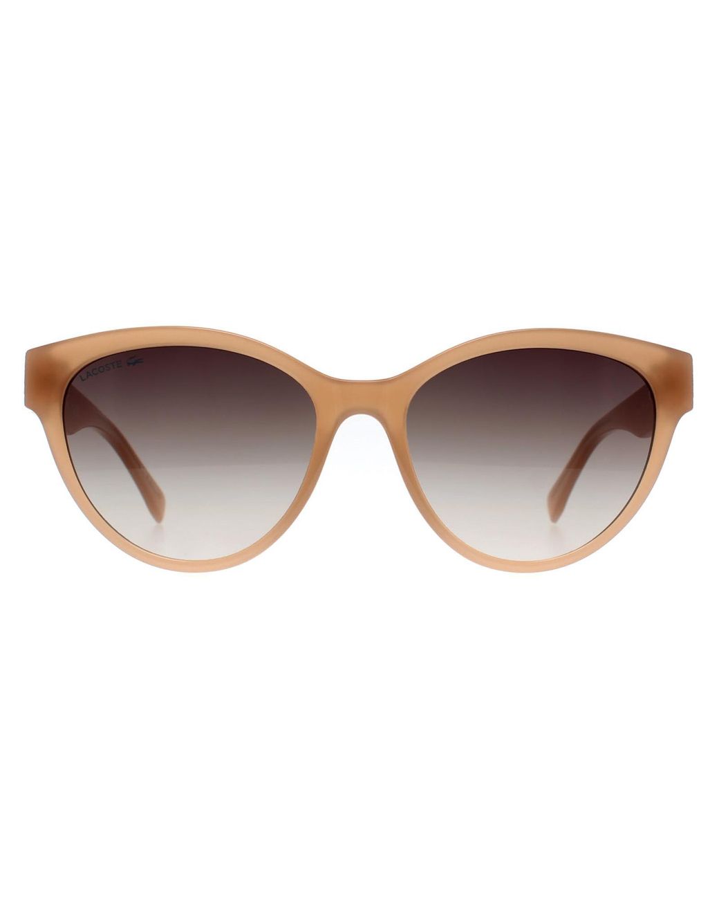 Lacoste Brown Cat Eye Nude Gradient L983S