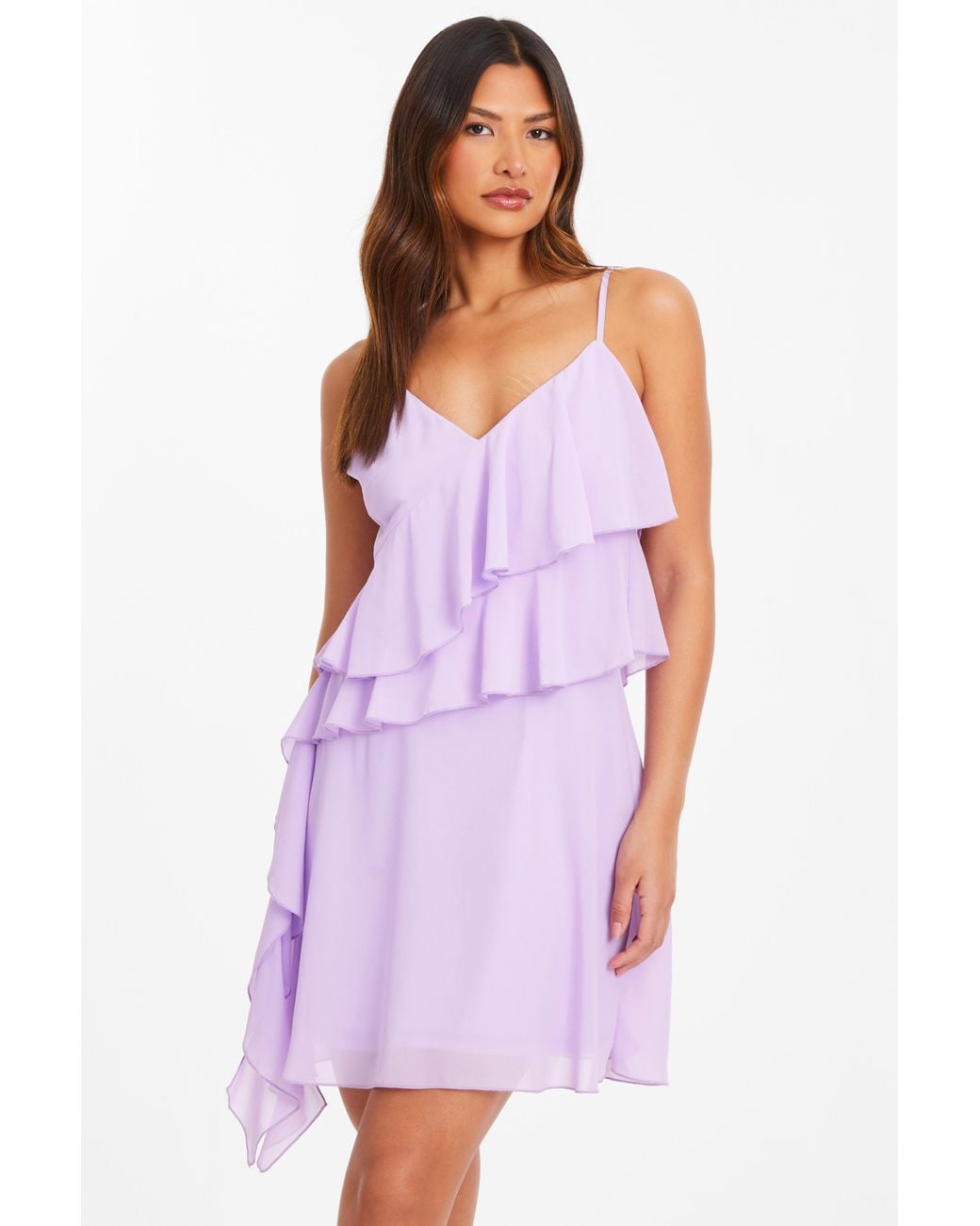 quiz purple dress Quiz Purple Regular Fit Dress