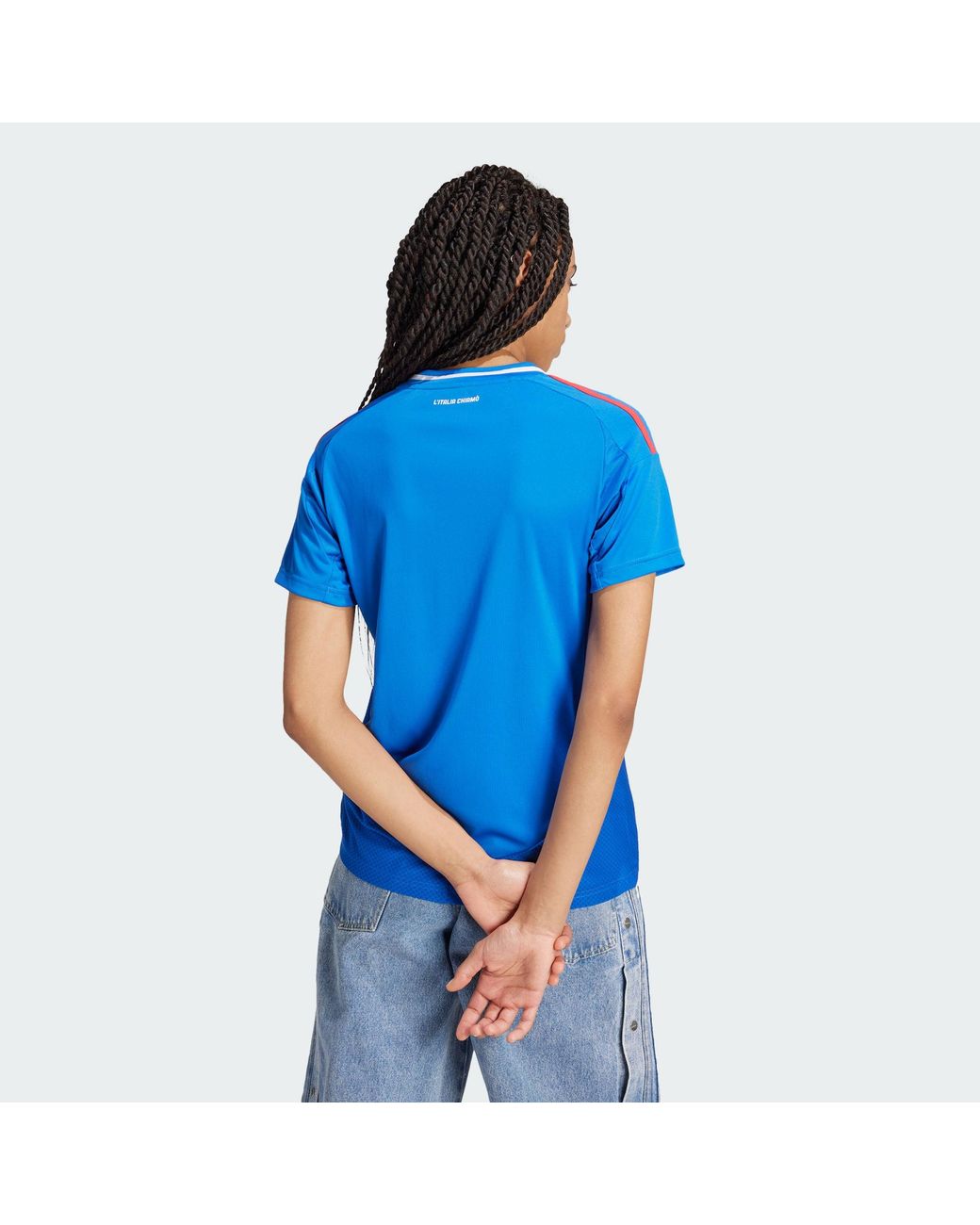 Adidas Originals Blue Italy 24 Home Jersey