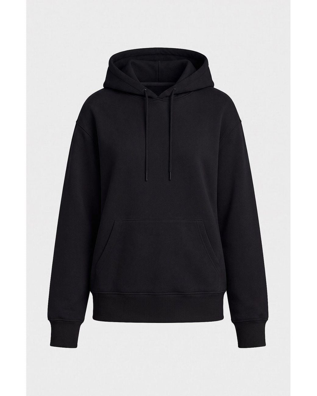 TOMMY LIFE Black Cotton-Blend Sweatshirt