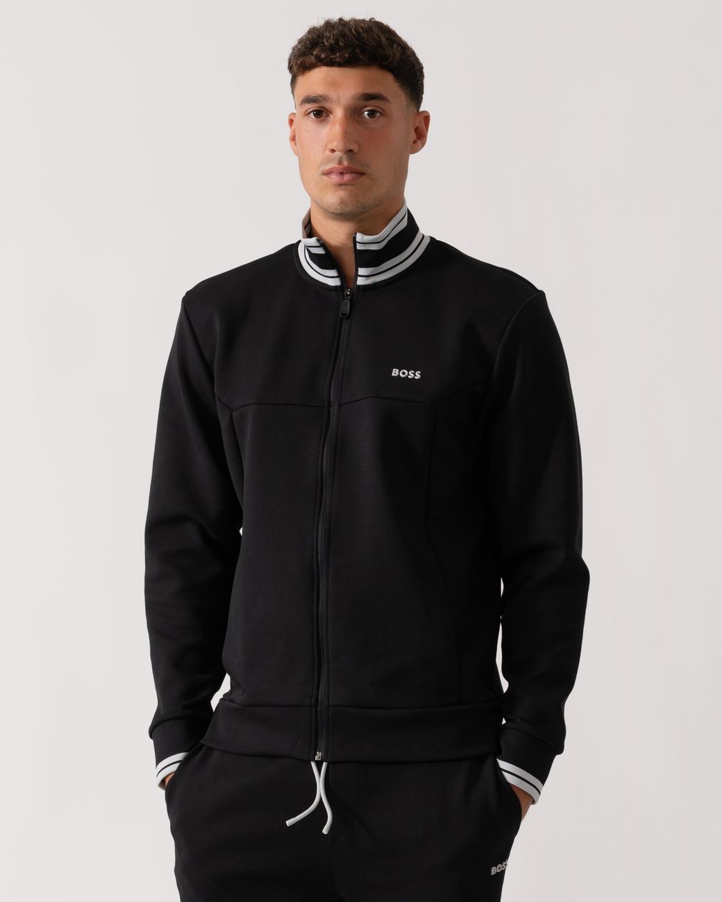Boss Black Boss Zone Full Zip Sweatshirt for men