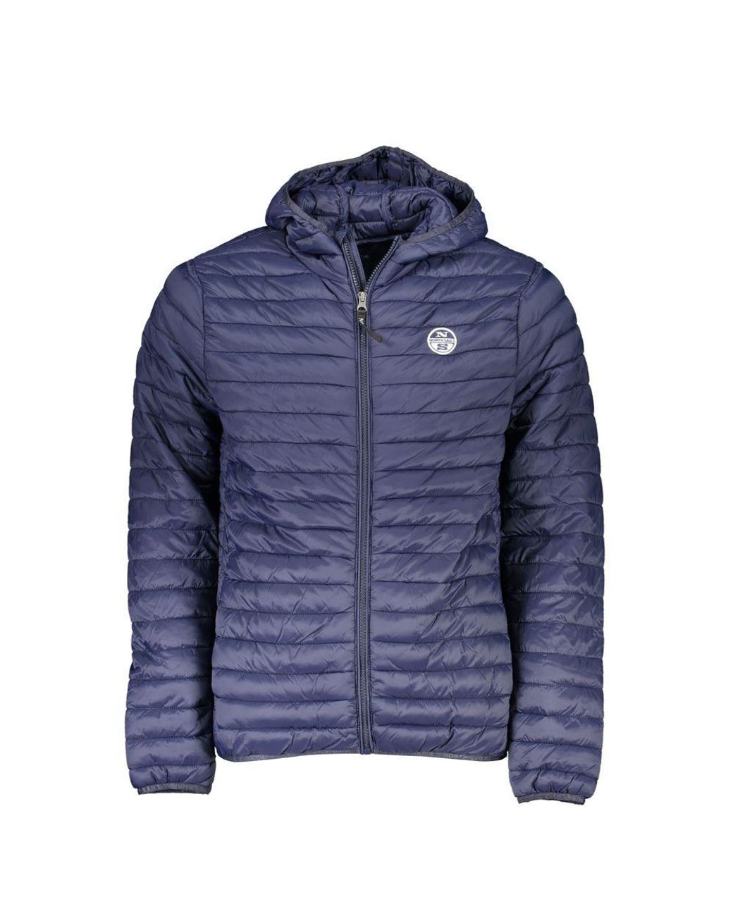North Sails Blue Polyamide Jacket for men