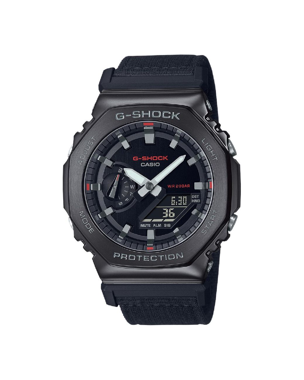 G-Shock Black G-Shock Watch Gm-2100Cb-1Aer Fabric for men