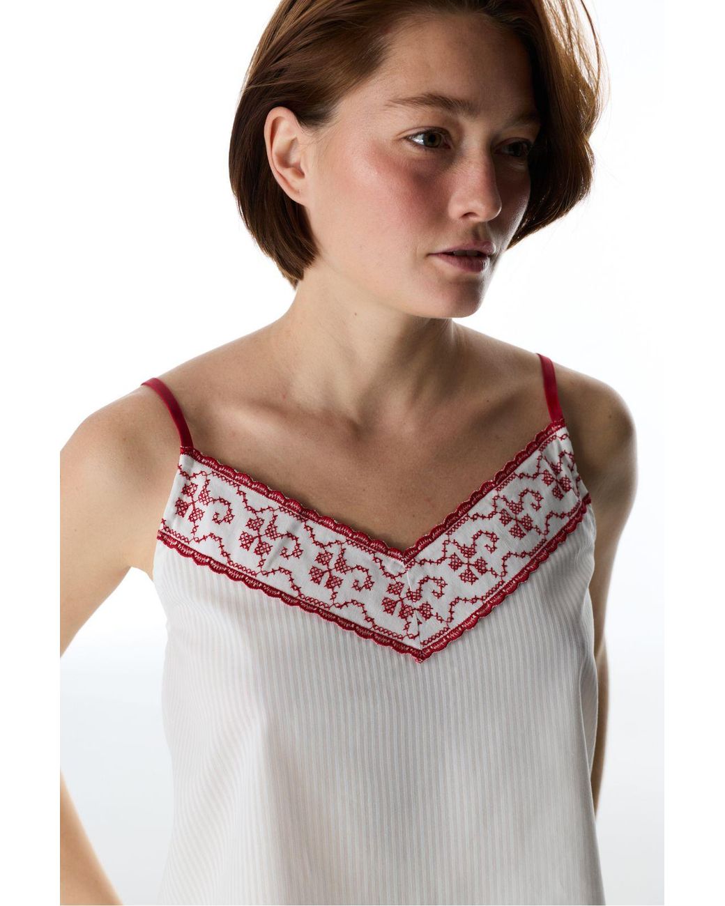 Penti Gray Magnifique Strappy Pajama Top