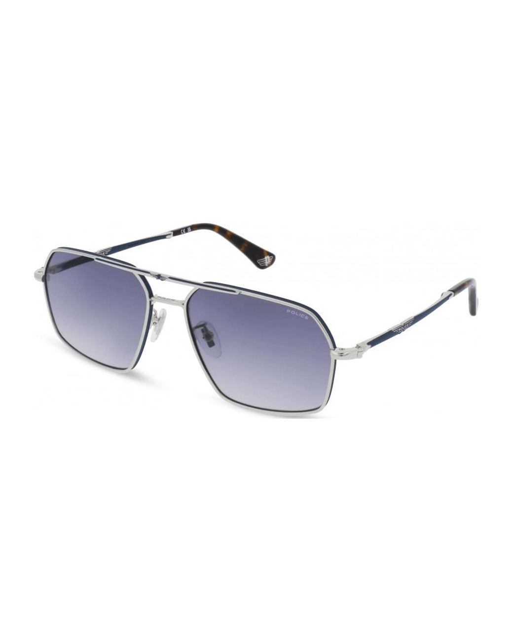 Police Blue Spll86M 58 580F94 Sunglasses for men