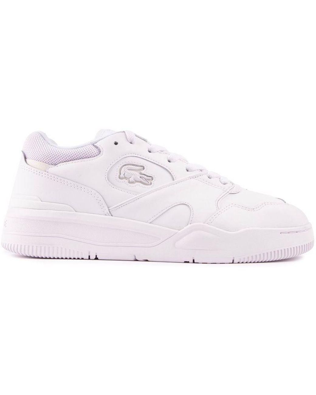 Lacoste White Line Shot Trainers for men