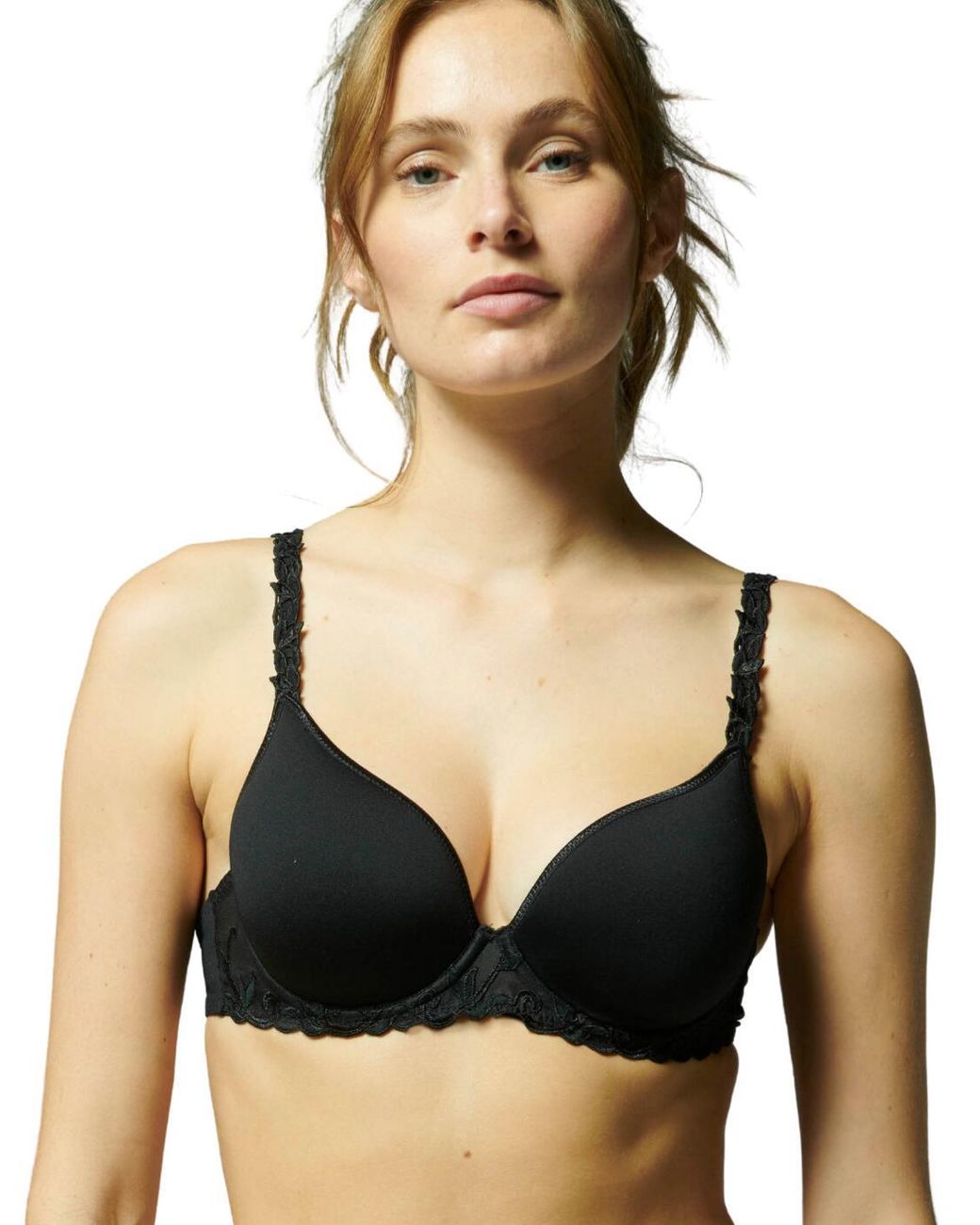Simone Perele Black Andora Spacer Plunge Bra