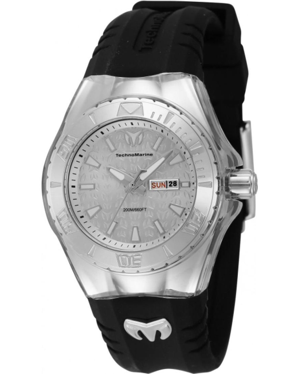 TechnoMarine Black Tm-122016 Ladies Cruise Monogram Watch