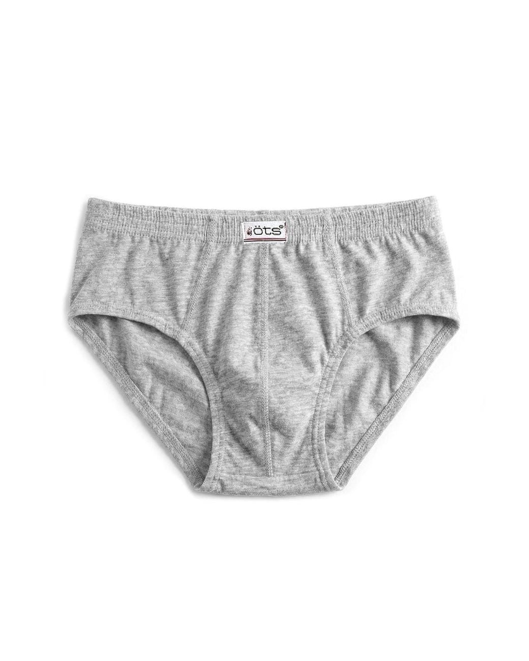 Öts Blue Cotton Briefs for men