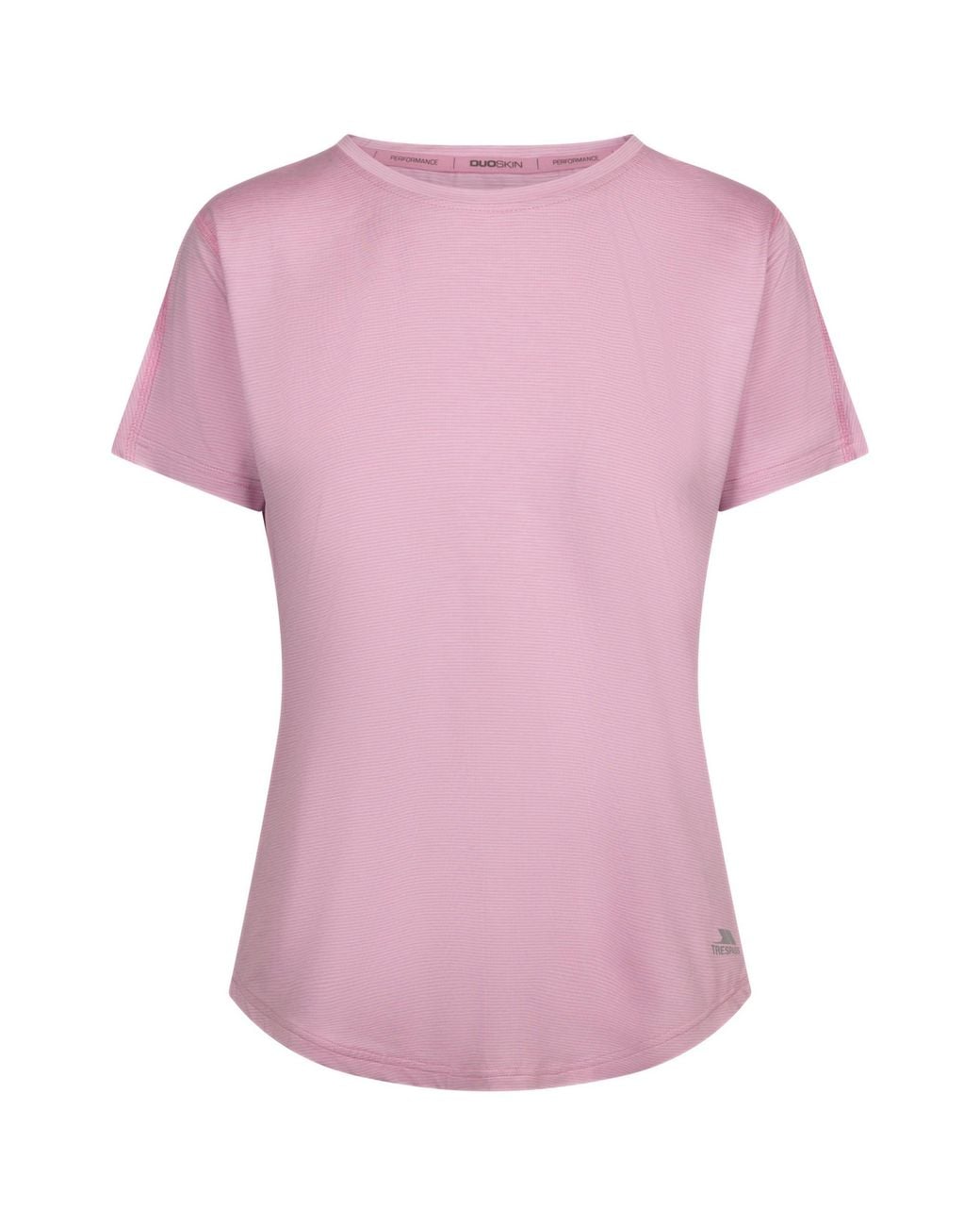 Trespass Pink Ladies Muskwa Knitted T-Shirt Peony)