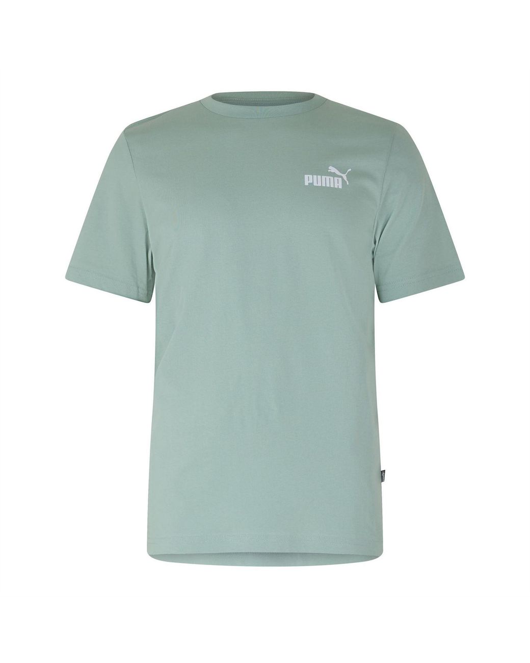 PUMA Green Blank Base T-Shirt for men