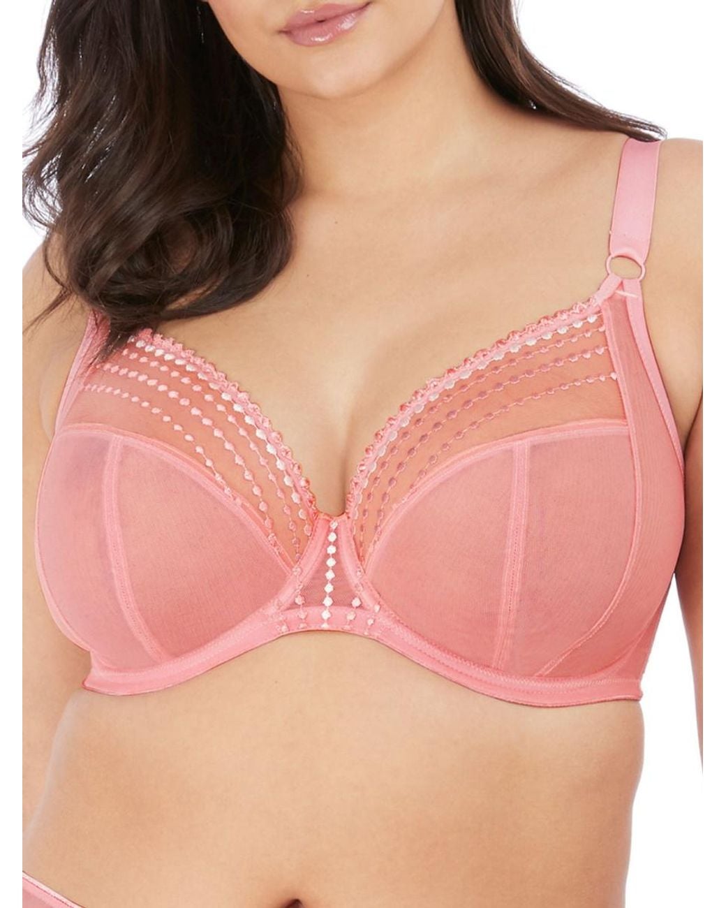Elomi Pink Matilda Plunge Side Support Bra