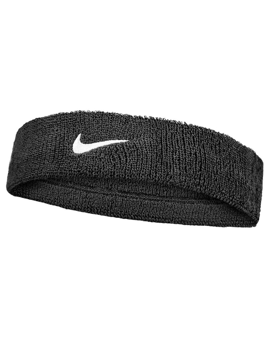 Nike Black Classic Swoosh Headband