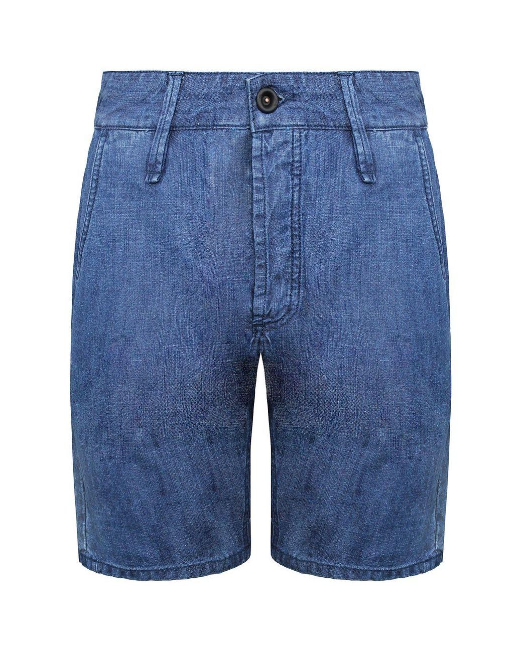 Denham Blue Tokyo Apex Denim Shorts for men