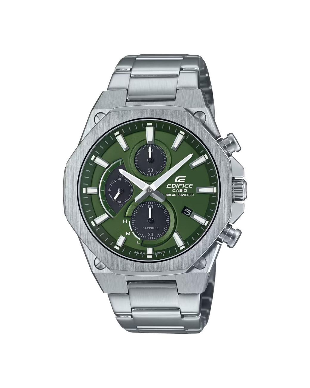 G-Shock Metallic Edifice Watch Efs-S570D-3Auef Stainless Steel for men