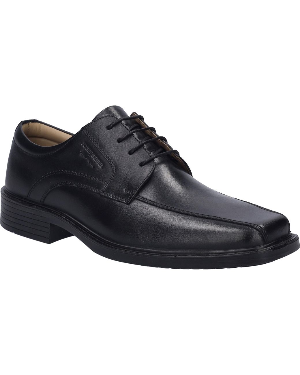 Josef Seibel Black Low Shoe Elliot 01 for men