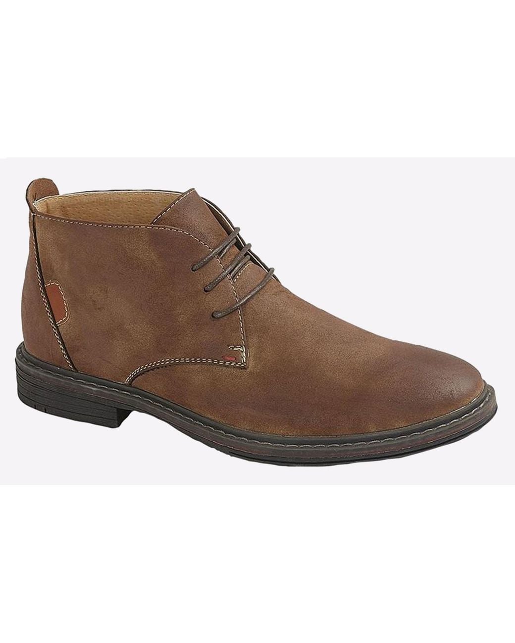 Goor Brown Belize Desert Boots for men