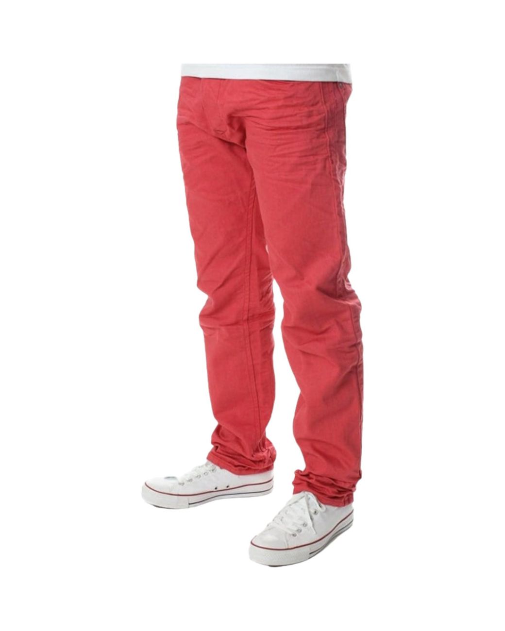 DIESEL Red Darron 008Qu Jeans Cotton for men