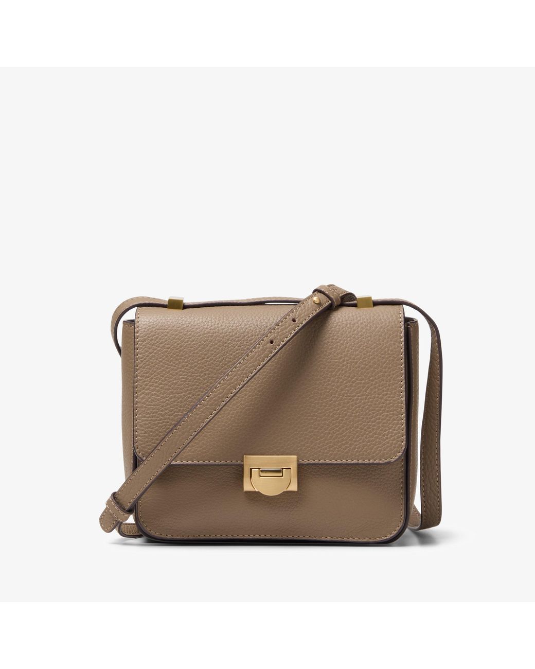 Clarks Brown Layla Cross Pebble Leather Accessories