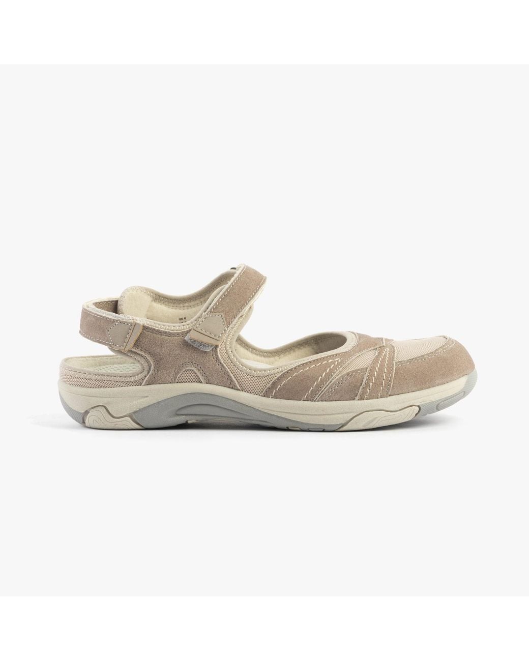 Free Spirit White Brylee Sandals Taupe