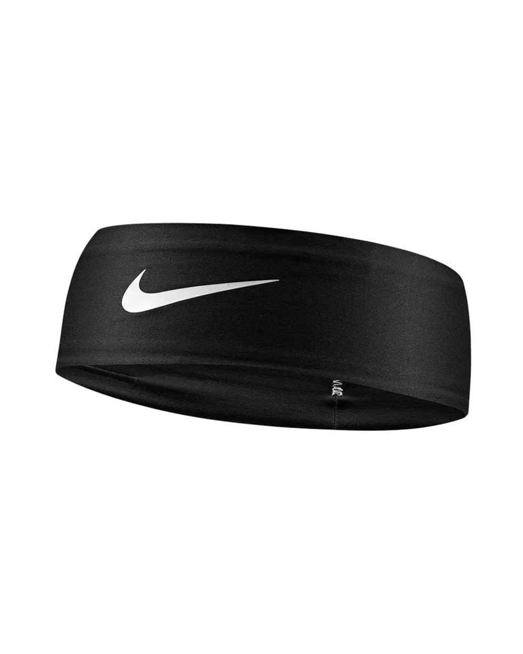 Nike Black Fury Classic Logo Dri-Fit Headband