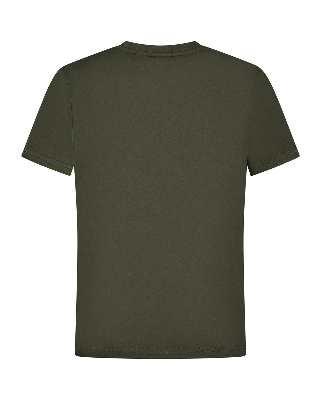 Fred Perry Green Textured Laurel Wreath T-Shirt Cotton for men