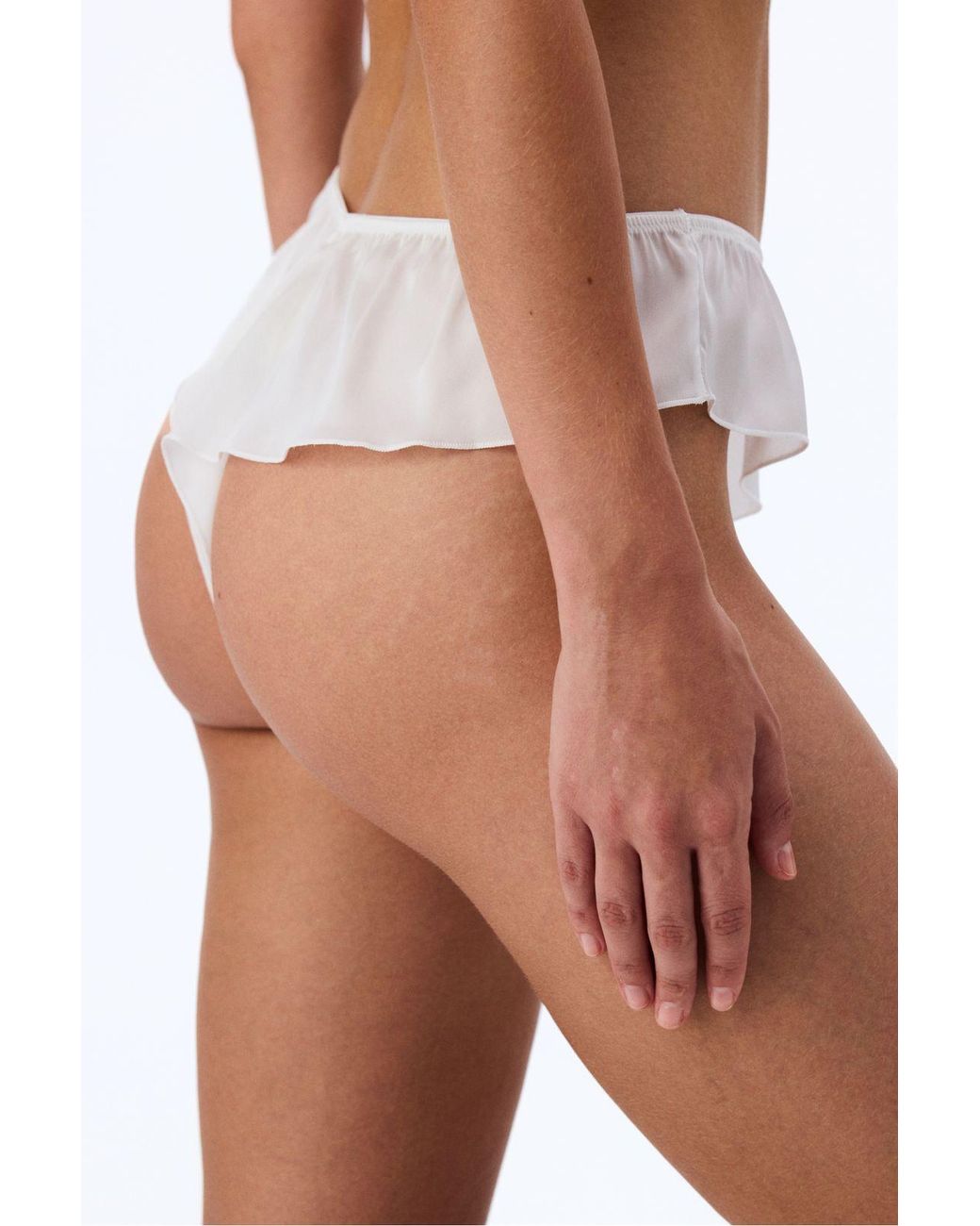 Penti Brown Broken French Low Waist Thong