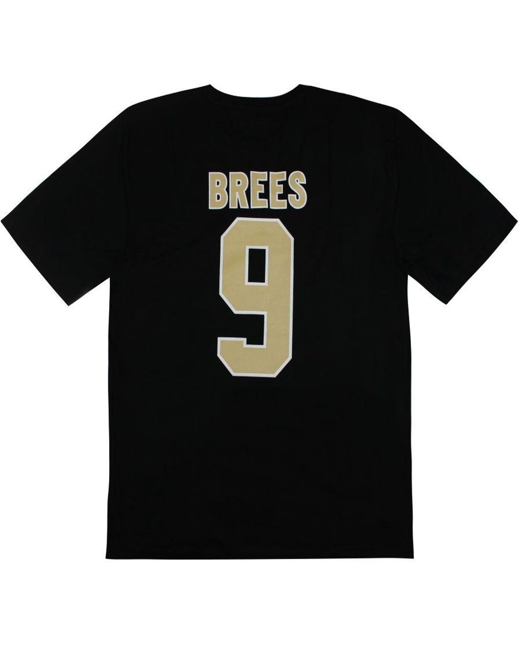 Fanatics Black Nfl New Orleans Saints Drew Brees T-Shirt for men