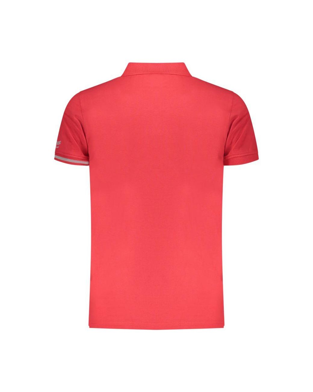 Iceberg Pink Red Cotton Mens Polo Shirt for men