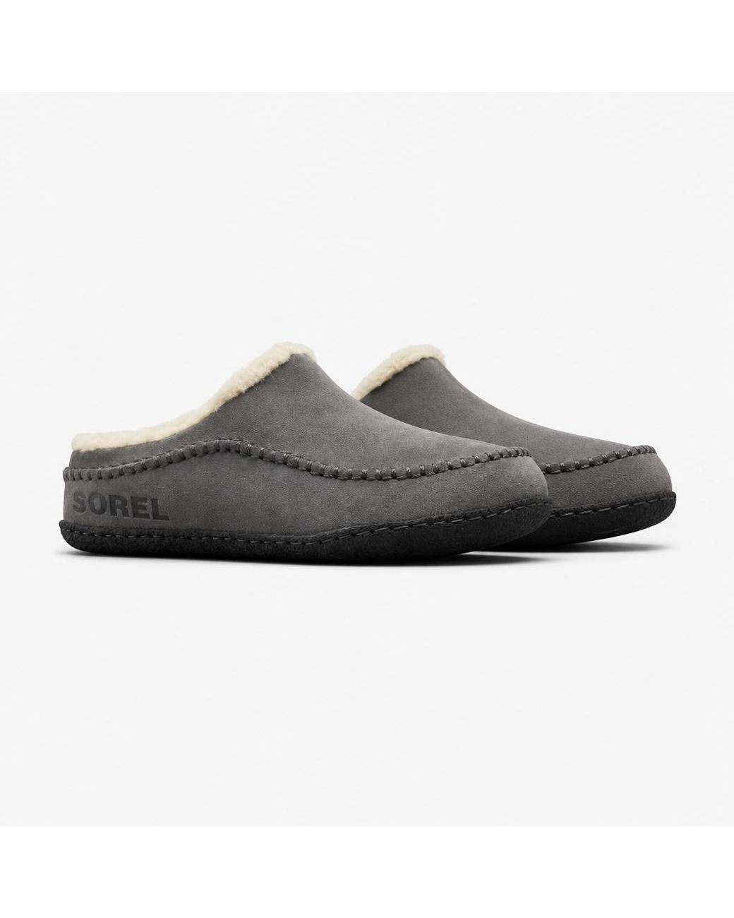 Sorel Black Lanner Ridge Iii Mules Quarry for men