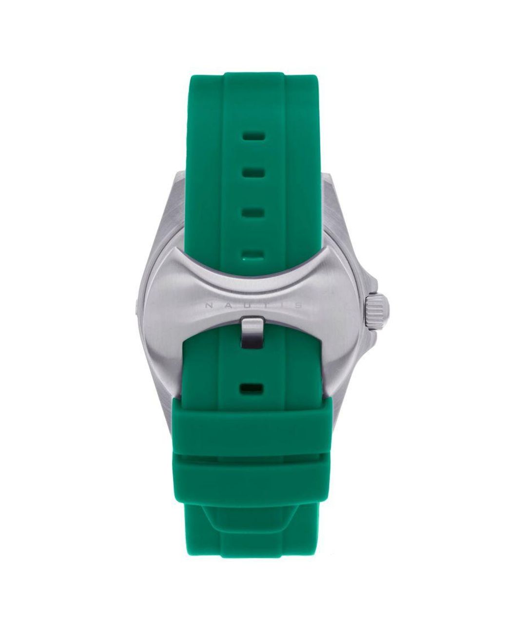 Nautis Green Interceptor Box Set With Interchangable Bands And Date Display for men