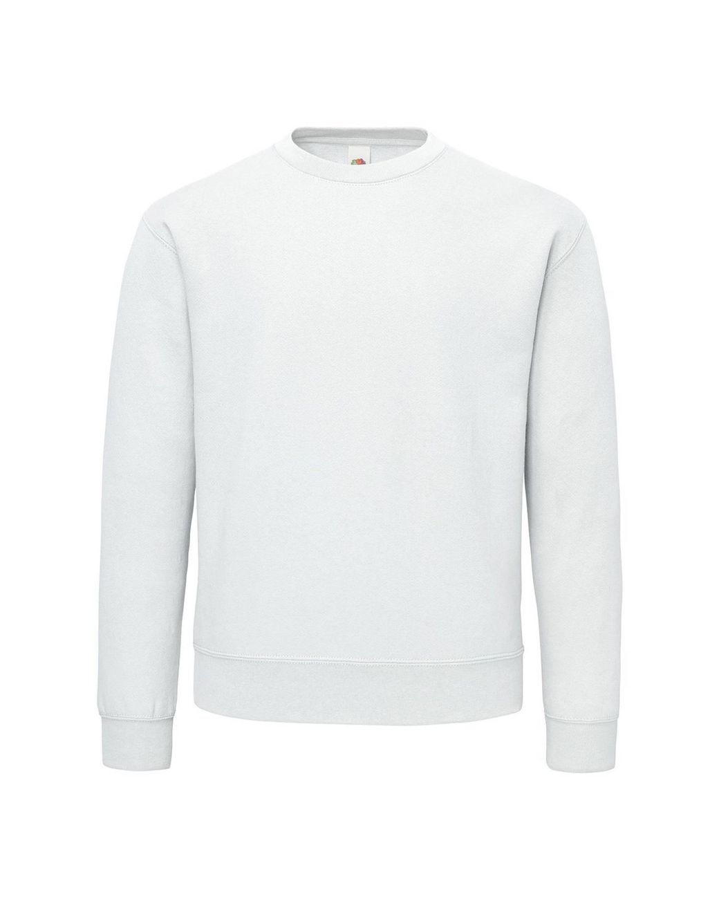 Fruit Of The Loom White Adult Sweatshirt