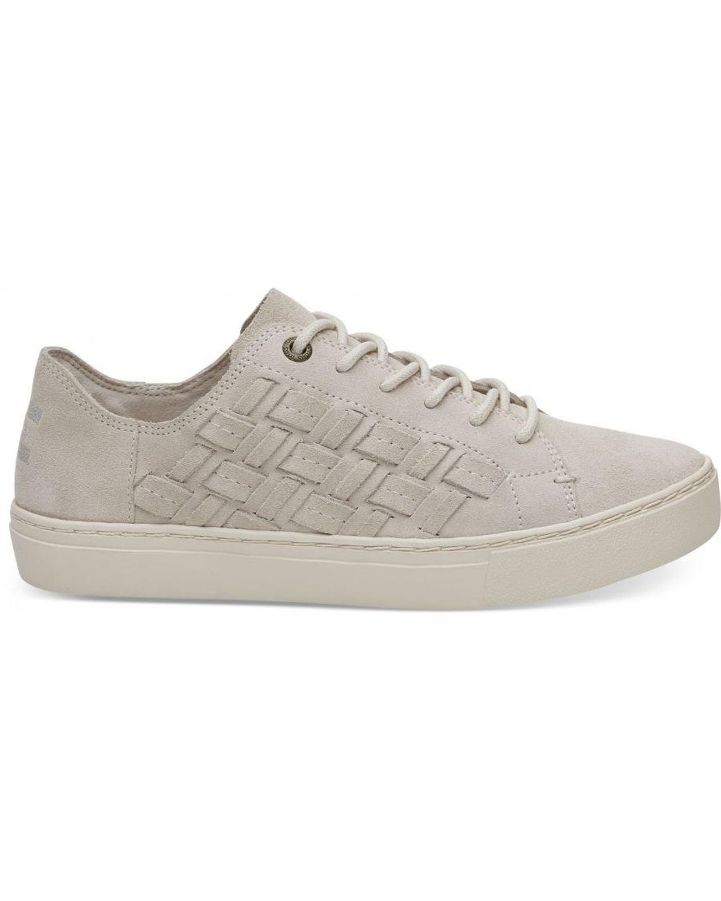 TOMS Lenox Birch Beige Trainers Leather in Grey Lyst UK