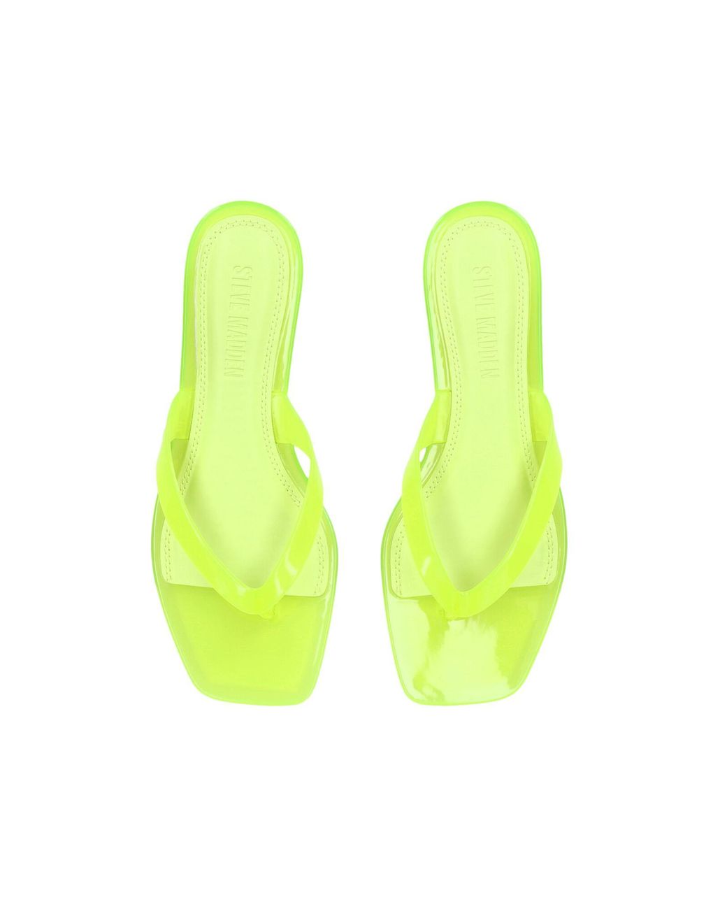 Steve Madden Yellow Trella Sandals