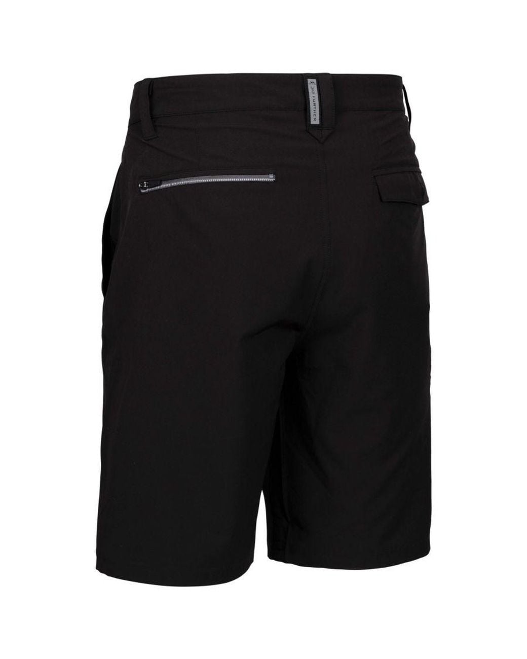Trespass Black Upwell Tp75 Casual Shorts for men