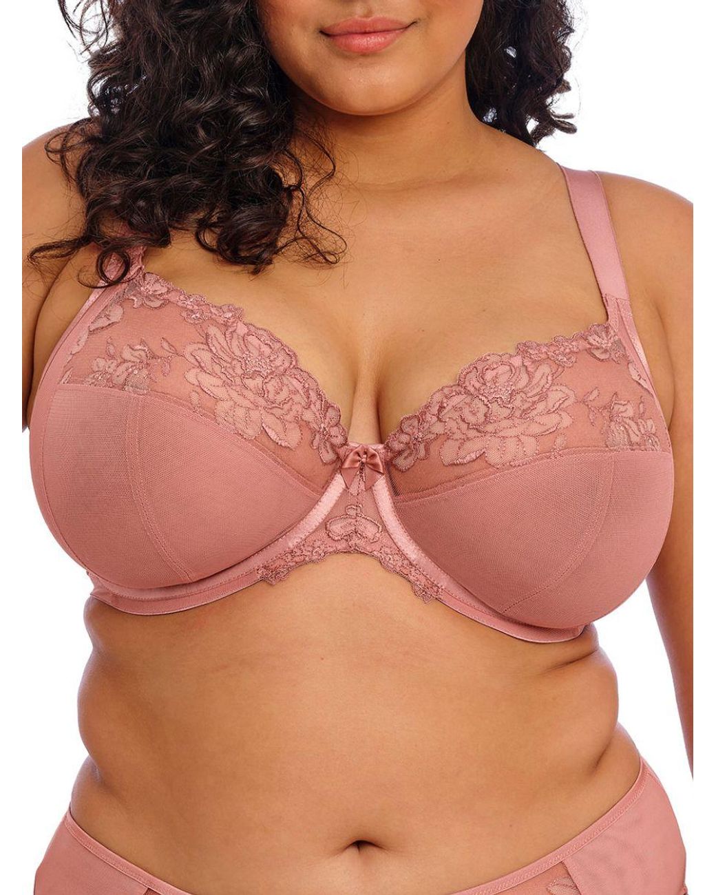 Elomi Pink Teagan Plunge Bra
