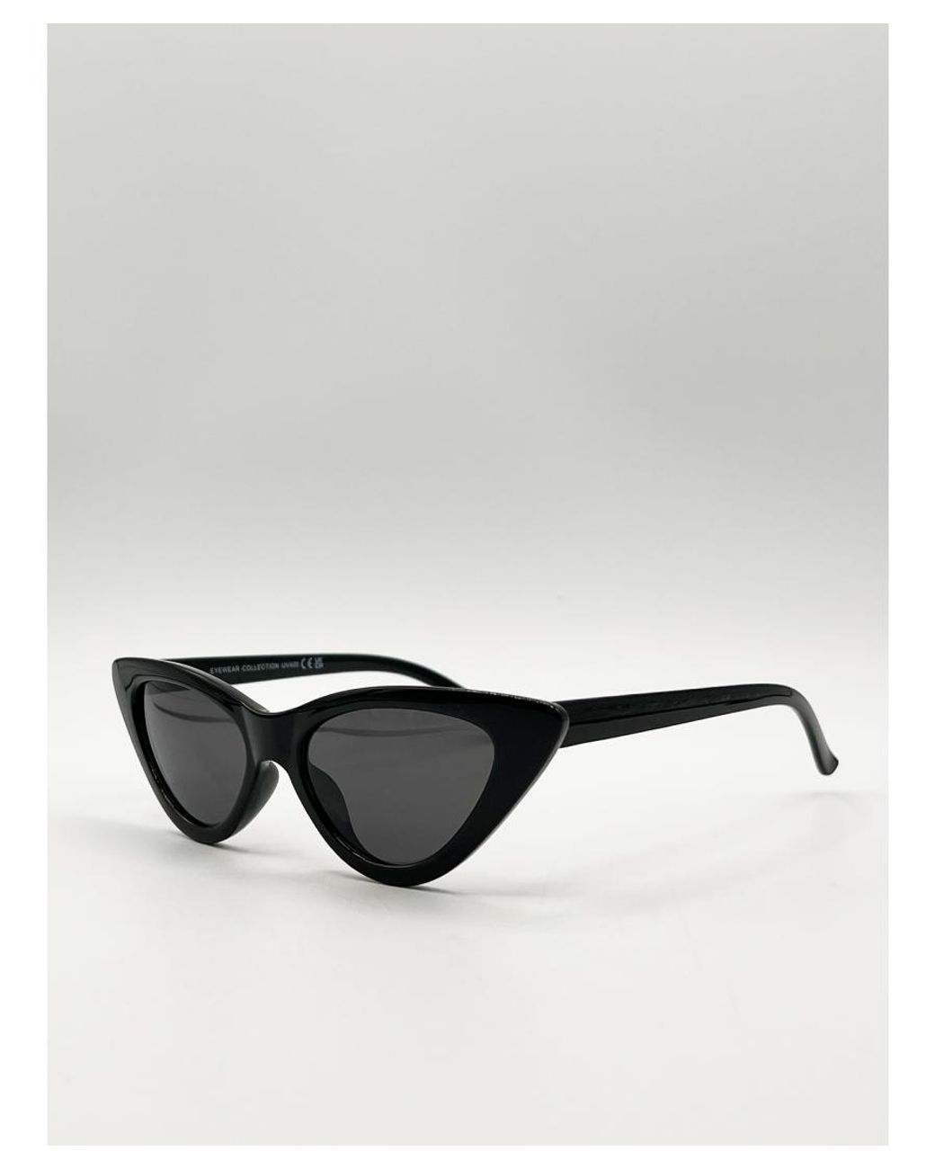 SVNX Black Classic Cateye Sunglasses