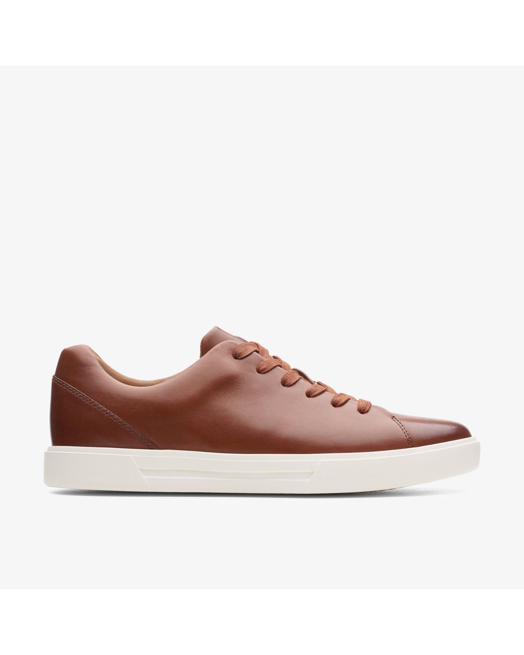 Clarks Brown Un Costa Lace British Tan Lea Trainers for men