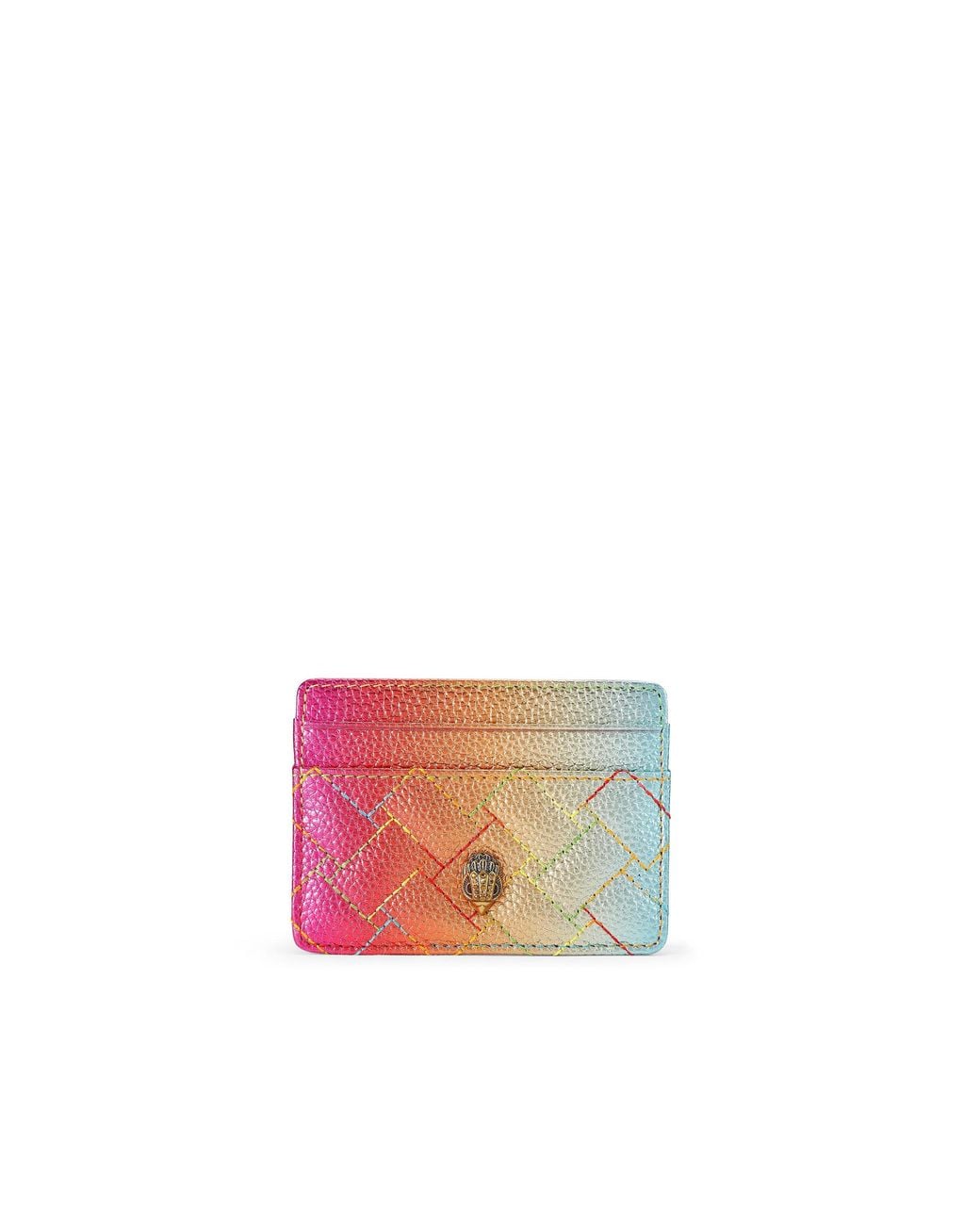 Kurt Geiger Pink Leather Card Holder Kensington