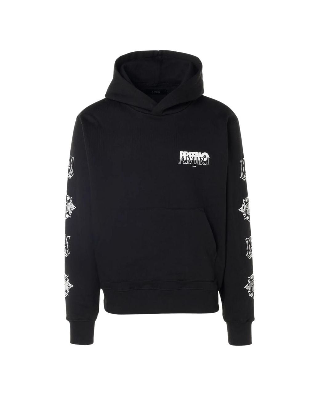 Amiri Blue Preemo Logo Hoodie for men