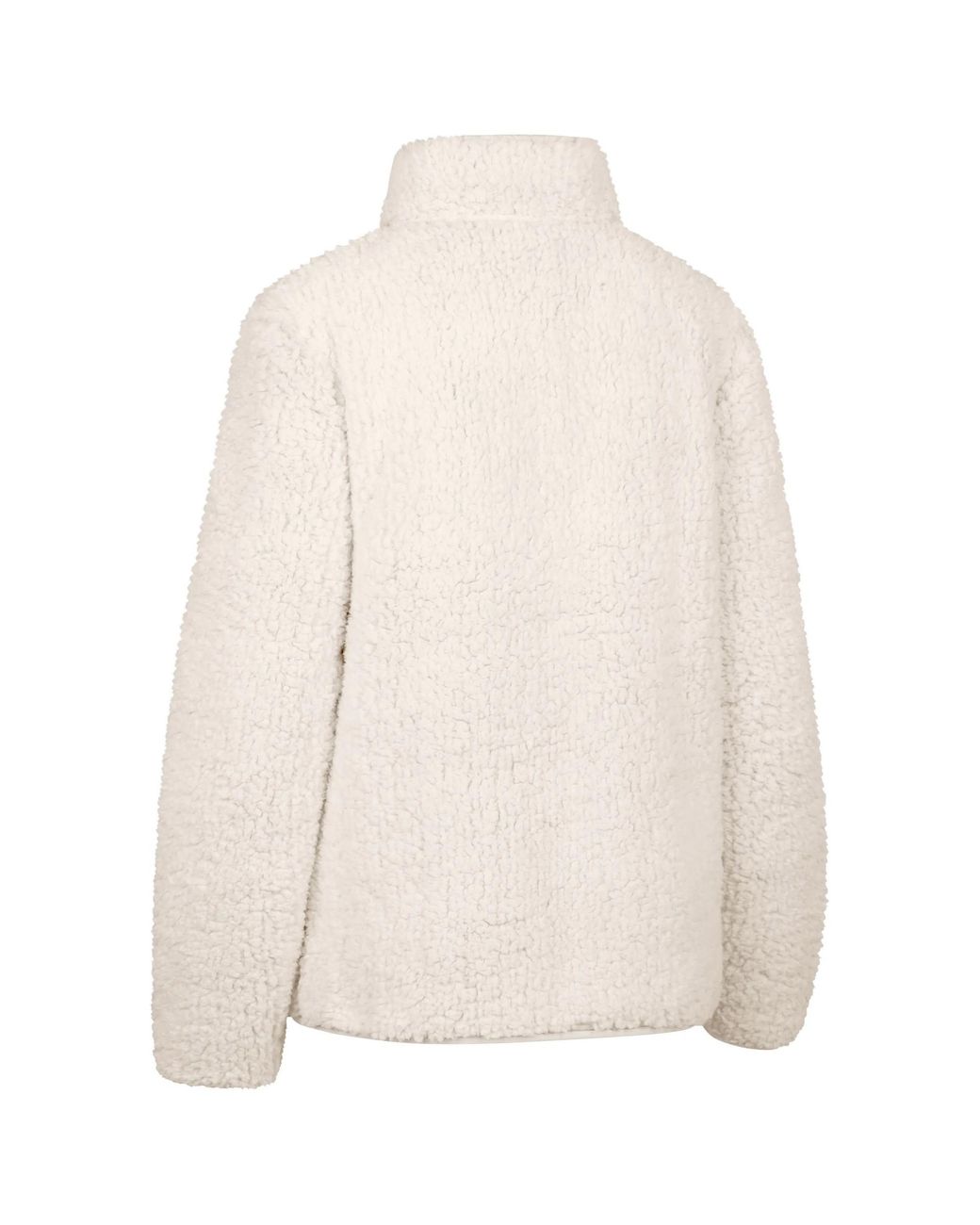 Trespass Natural Ladies Feathery Fleece Jacket (Ghost)