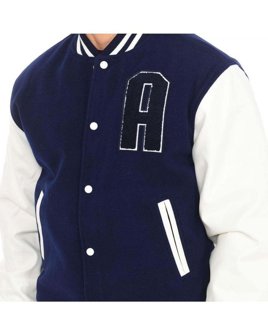 Attica Sporting Goods Blue At-Fw22-001 Baseball Jacket for men