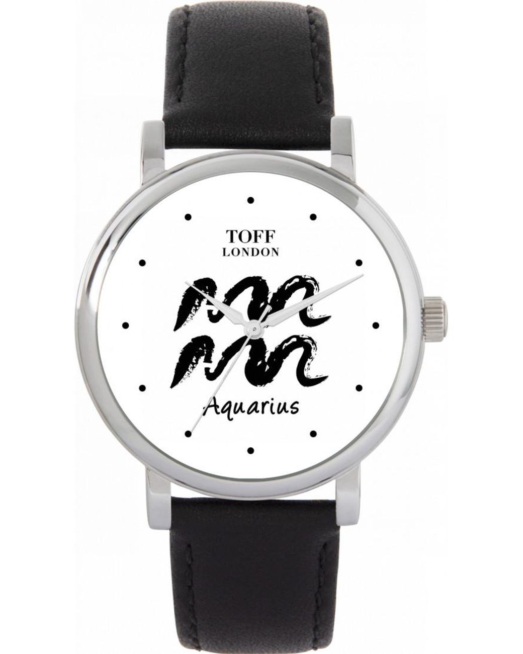Toff London Black Tlws-35822 Ladies Aquarius Watch